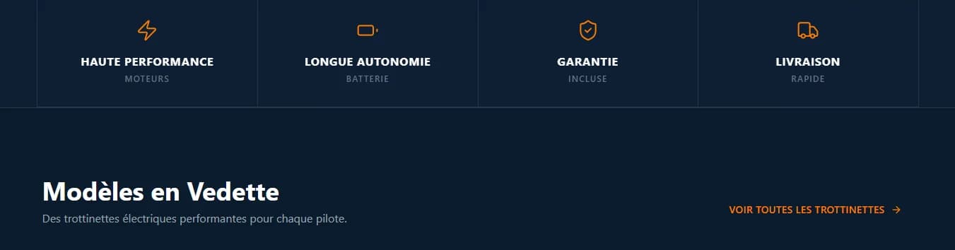 Projet E-commerce Kukirin réalisé par WebHive - Aperçu 2