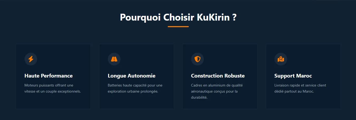 Projet E-commerce Kukirin réalisé par WebHive - Aperçu 5