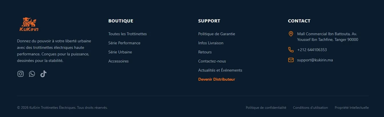 Projet E-commerce Kukirin réalisé par WebHive - Aperçu 8